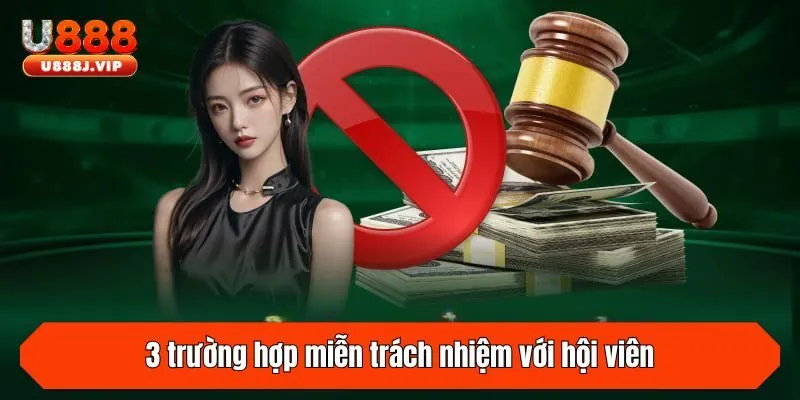 3 trường hợp miễn trách nhiệm với hội viên