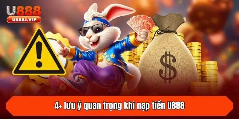 4+ lưu ý quan trọng khi nạp tiền U888