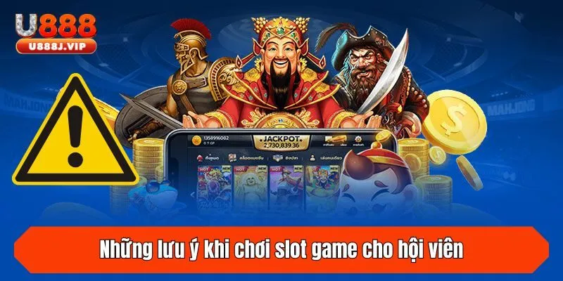 Những lưu ý khi chơi slot game cho hội viên