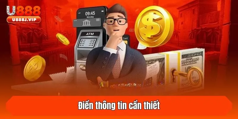 Điền thông tin cần thiết
