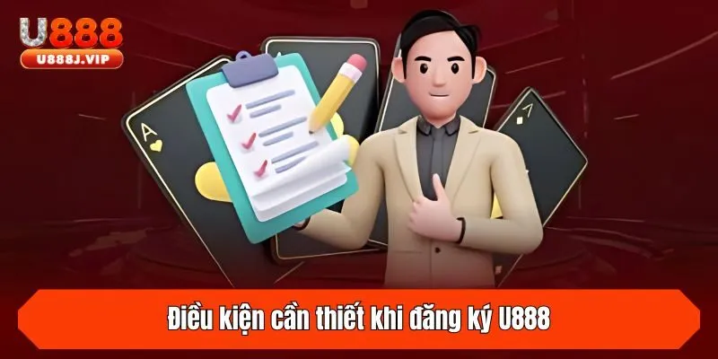 Điều kiện cần thiết khi đăng ký U888