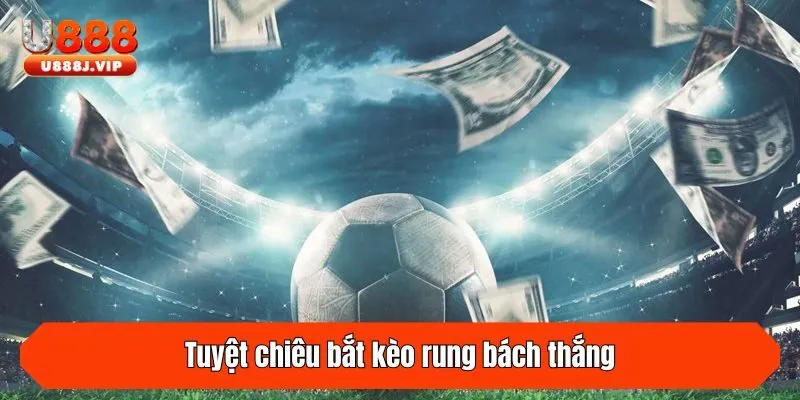 Tuyệt chiêu bắt kèo rung bách thắng